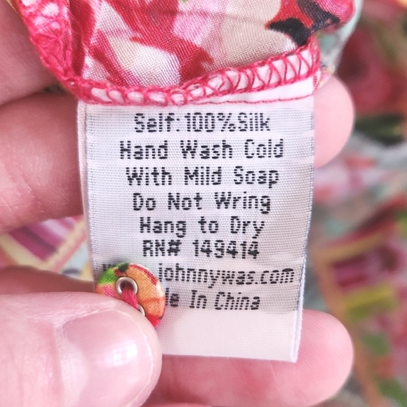 EUC Johnny Was Hallie Button Down, Size XS - Picture 8 of 11